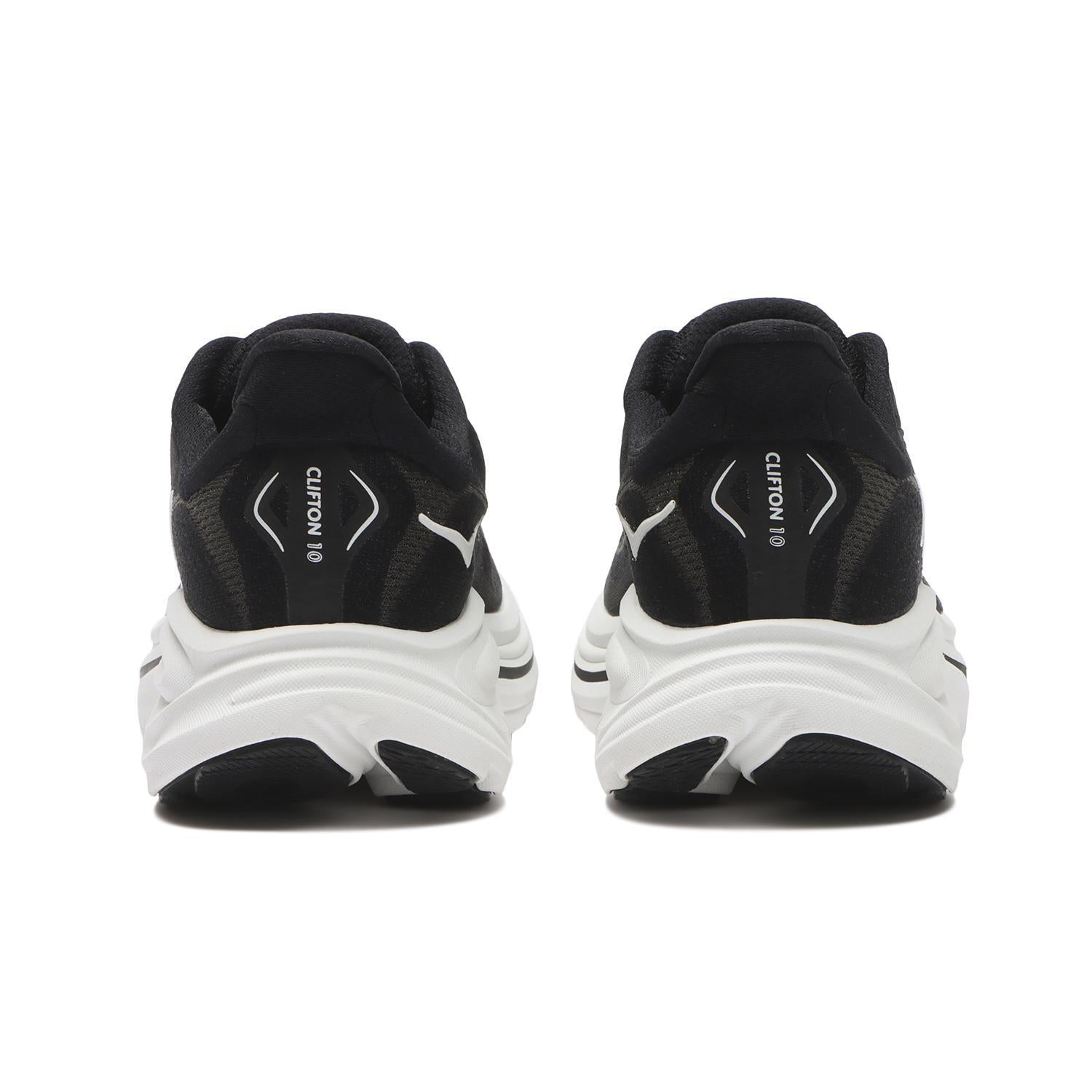 1162031-BWHT Hoka Clifton 10 Black White (Women's )