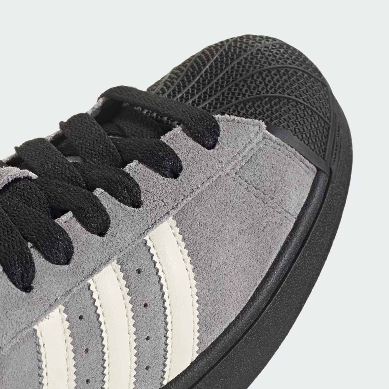 JQ3222 adidas Orignals Superstar 2 Grey Three Cream White Core Black (Men's)