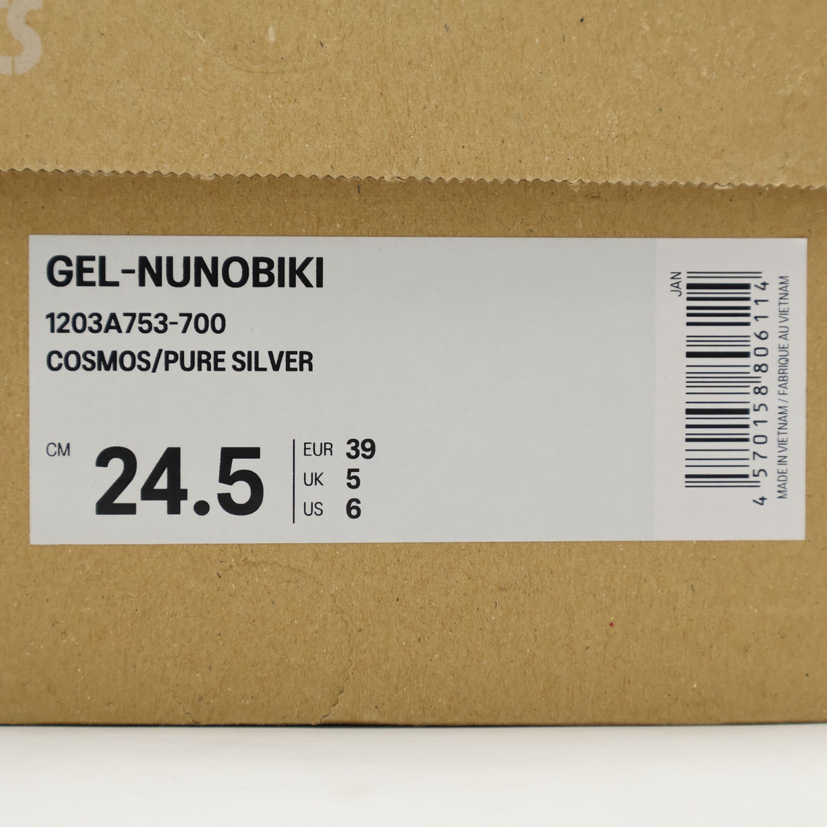 1203A753-700 Asics Gel-Nunobiki Pink Ribbon Laces (Men's)