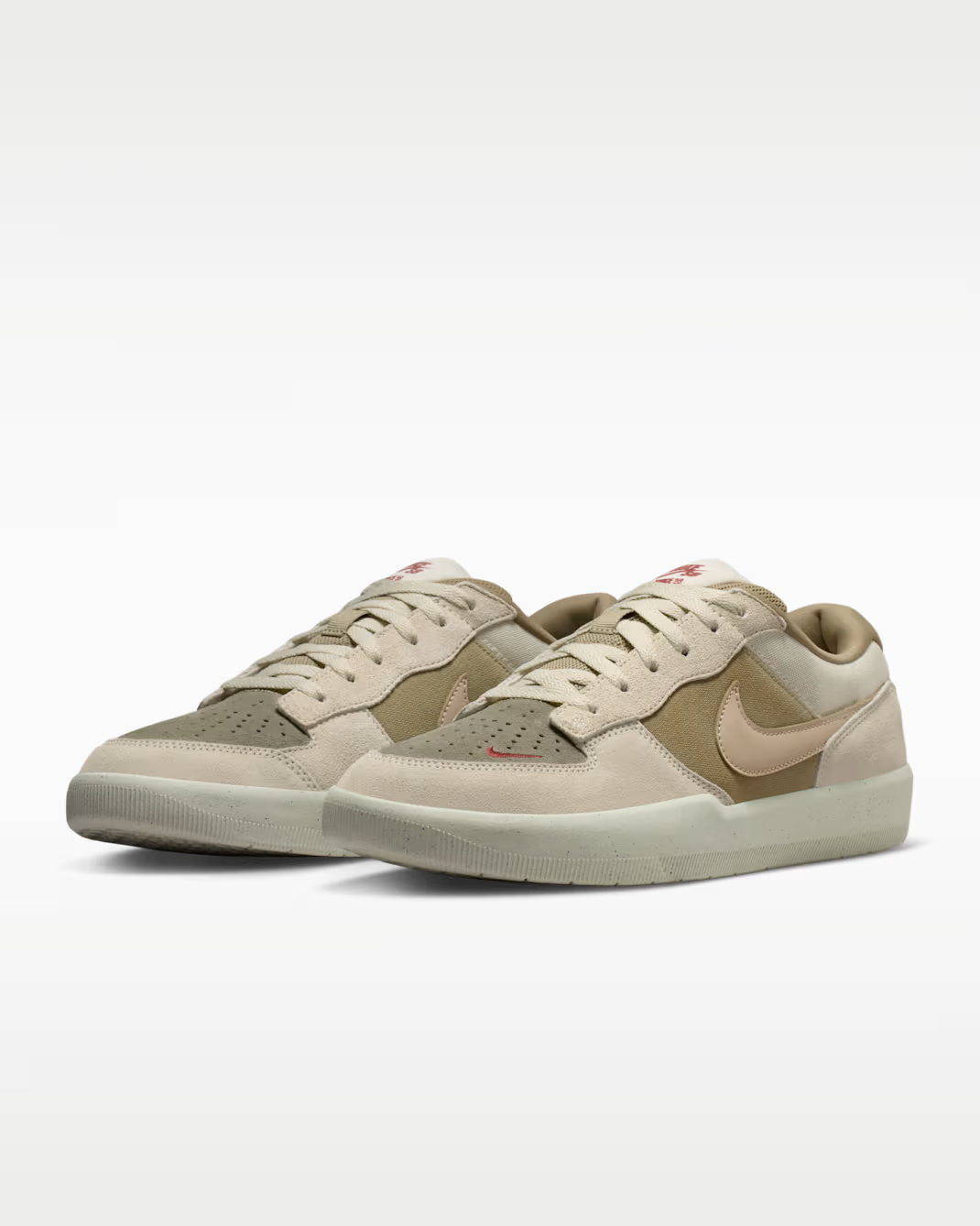 DV5477-106 Nike SB Force 58 Coconut Milk Neutral Olive (Men's)