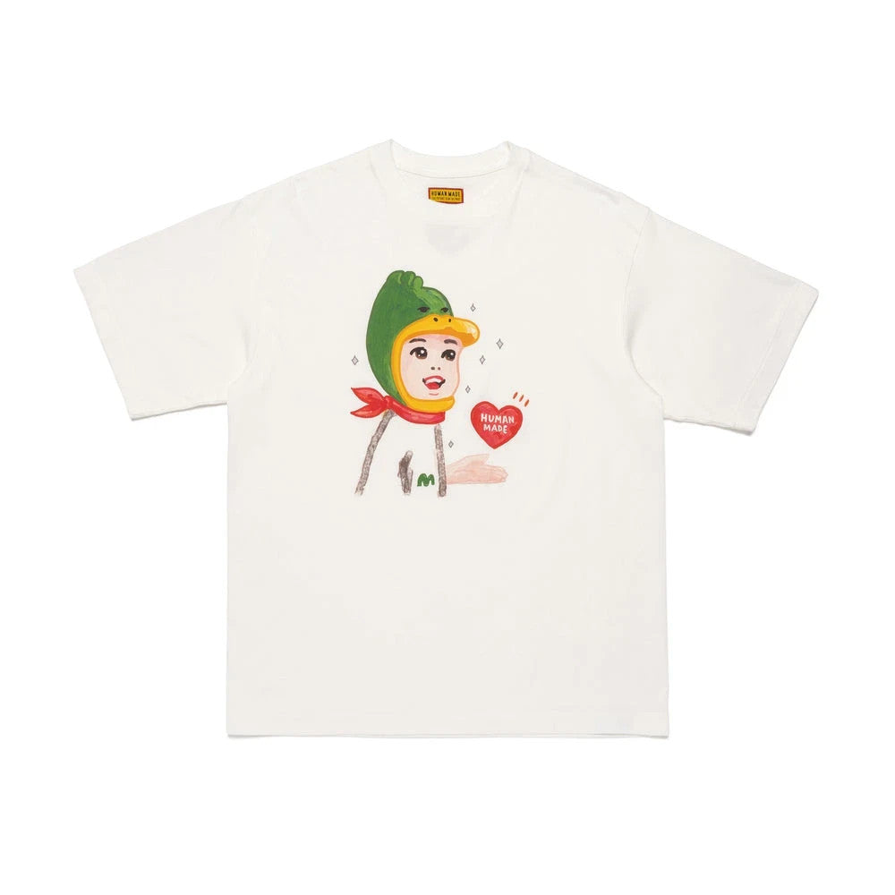 HUMAN MADE x Keiko Sootome T-Shirt Side A White