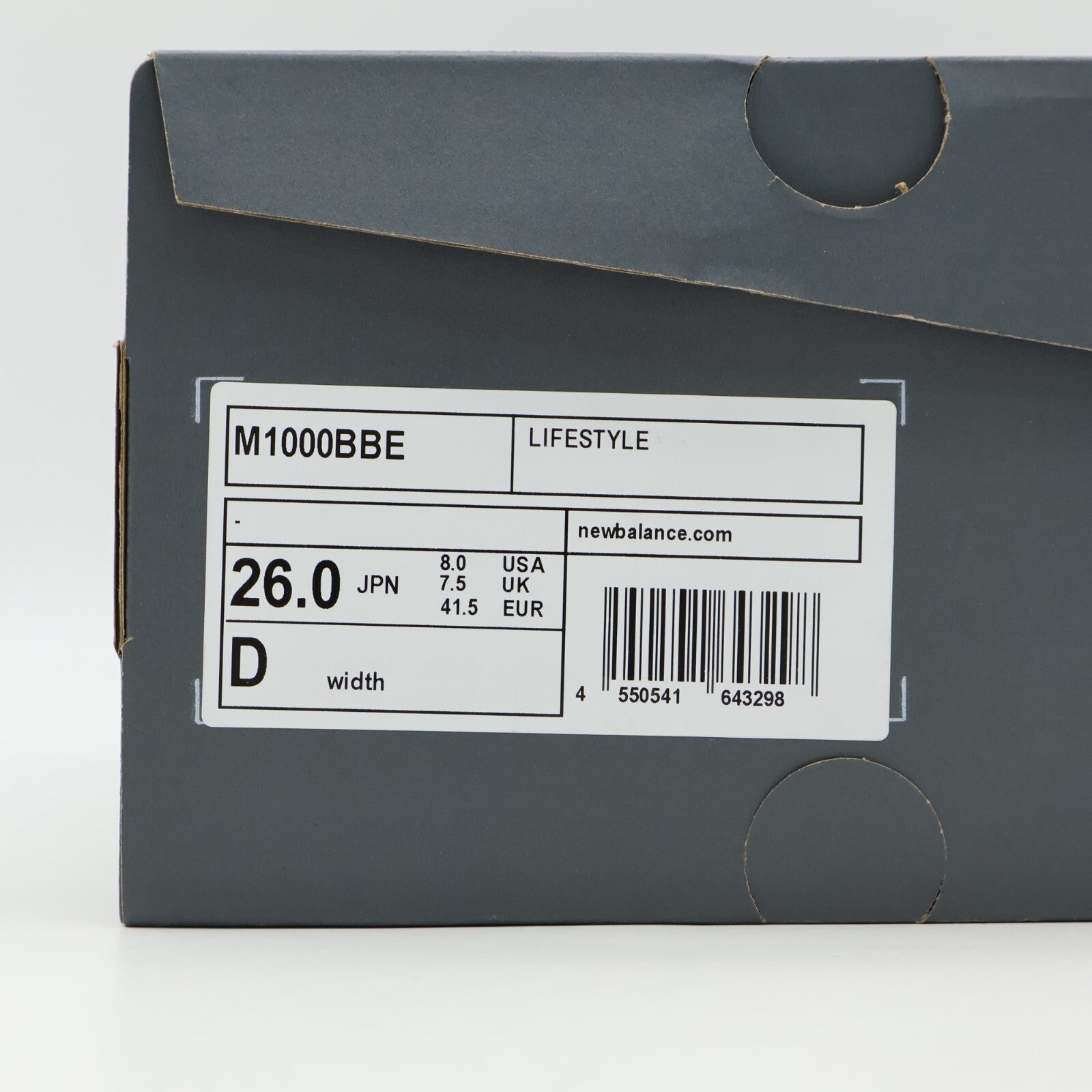 M1000BBE BEAMS Exclusive New Balance 1000 Black (Men's)