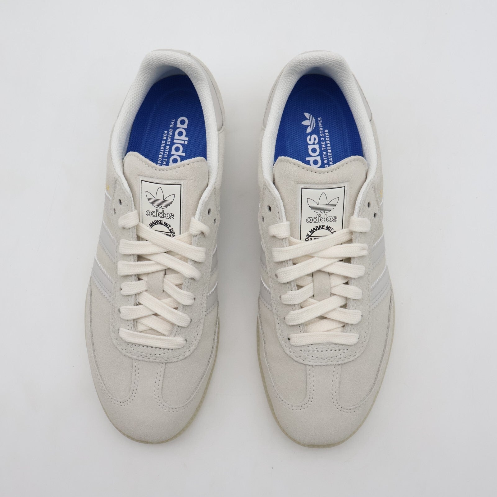 JP5860 adidas Originals Samba Chalk White Grey One Carbon (Men's)