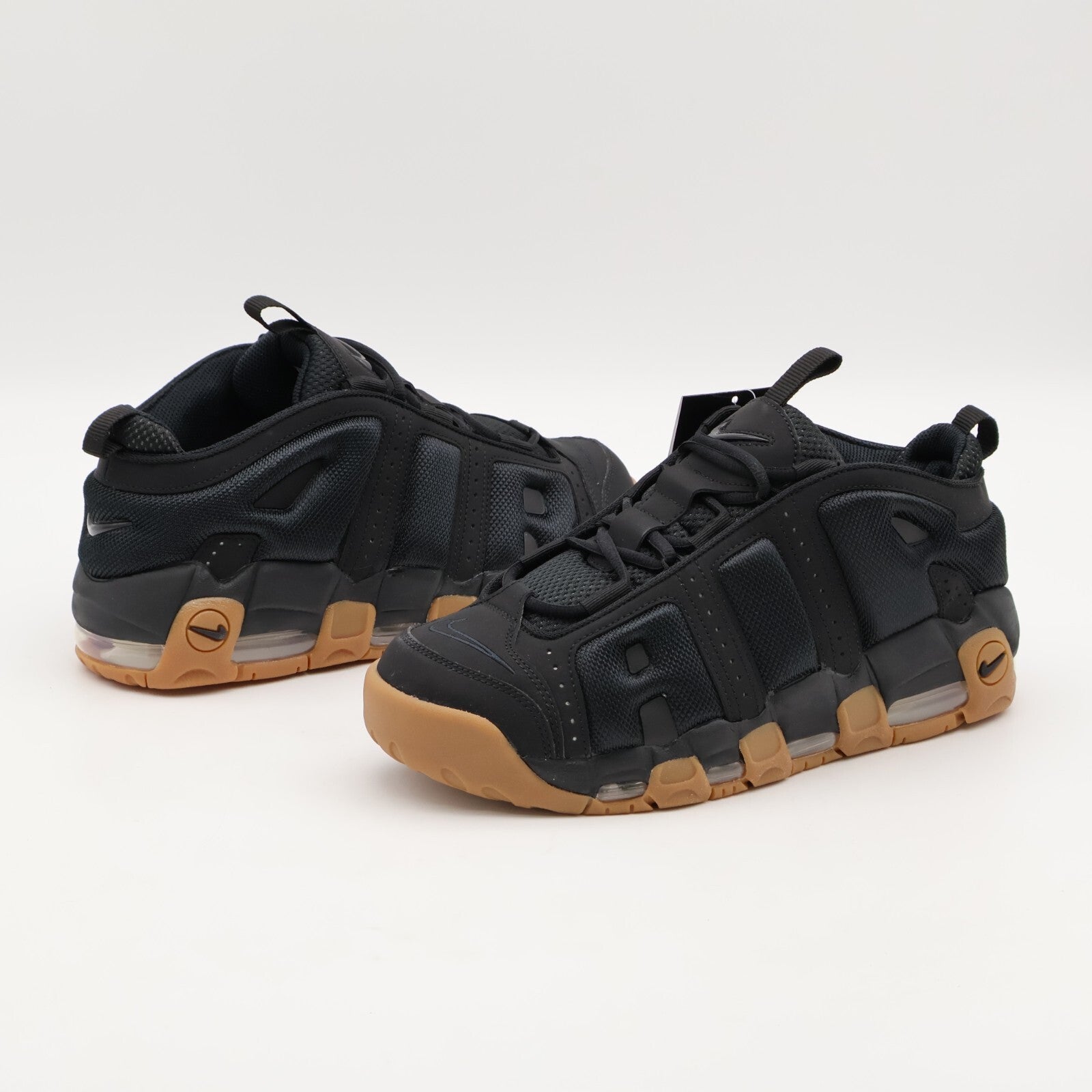 FZ3055-003 Nike Air More Uptempo Low Black Gum Medium Brown Black (Men's)