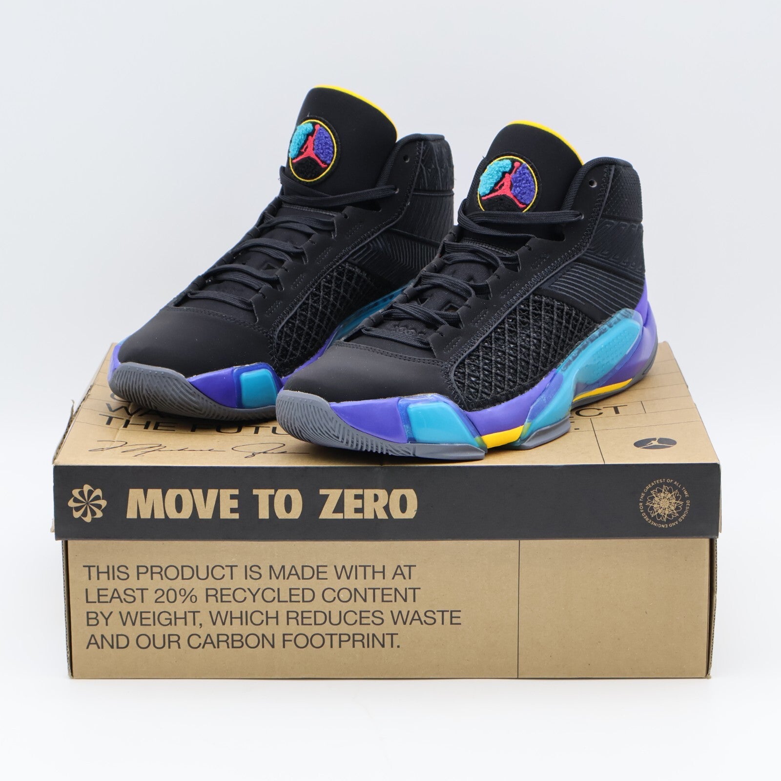 DZ3355-001 Nike Air Jordan 38 Aqua (Men's)