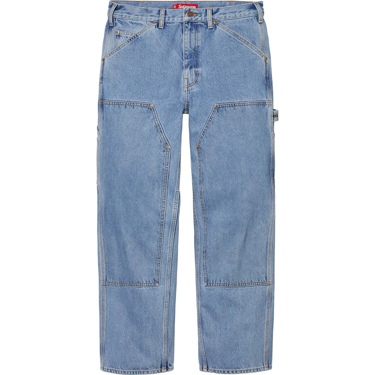 Supreme Double Knee Painter Pant Washed Indigo (24FW)