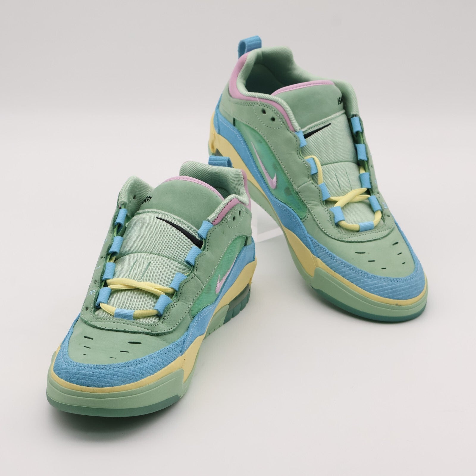 HF4074-400 VERDY Nike SB Air Max Ishod Visty Blue Gaze and Enamel Green (Men's)