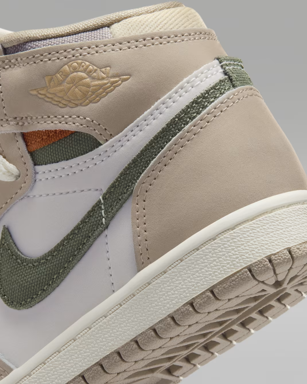 FD2597-201 Nike PS Jordan 1 High OG "Khaki/Sail" (Men's)