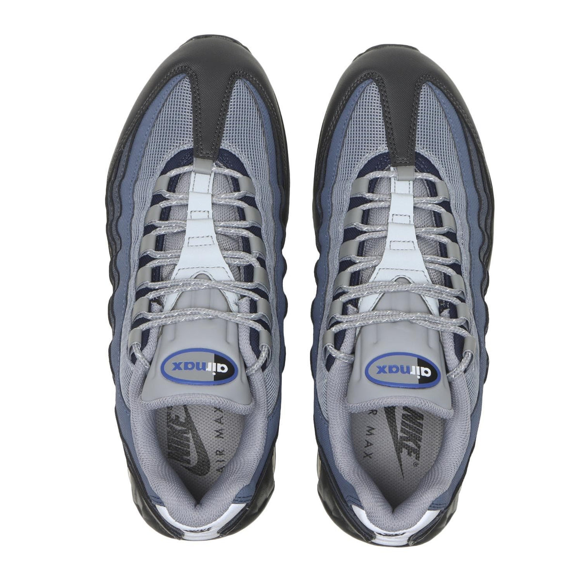 IQ7128-002 Nike Air Max 95 Big Bubble "Stealth/Racer Blue" (Men's)