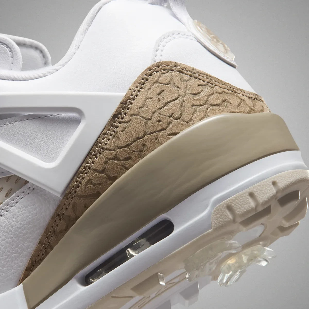 HQ4365-103 Nike Jordan Spizike Golf "White/Sanddrift/Light Khaki" (Men's)