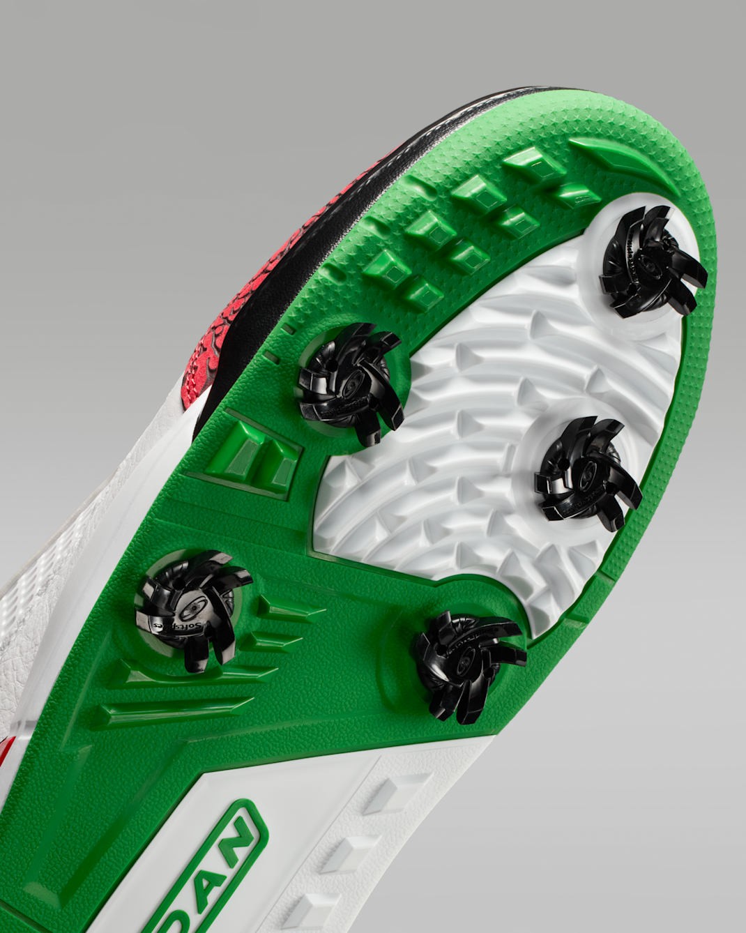 HQ4365-100 Nike Jordan Spizike Golf White Classic Green Varsity Red (Men's)