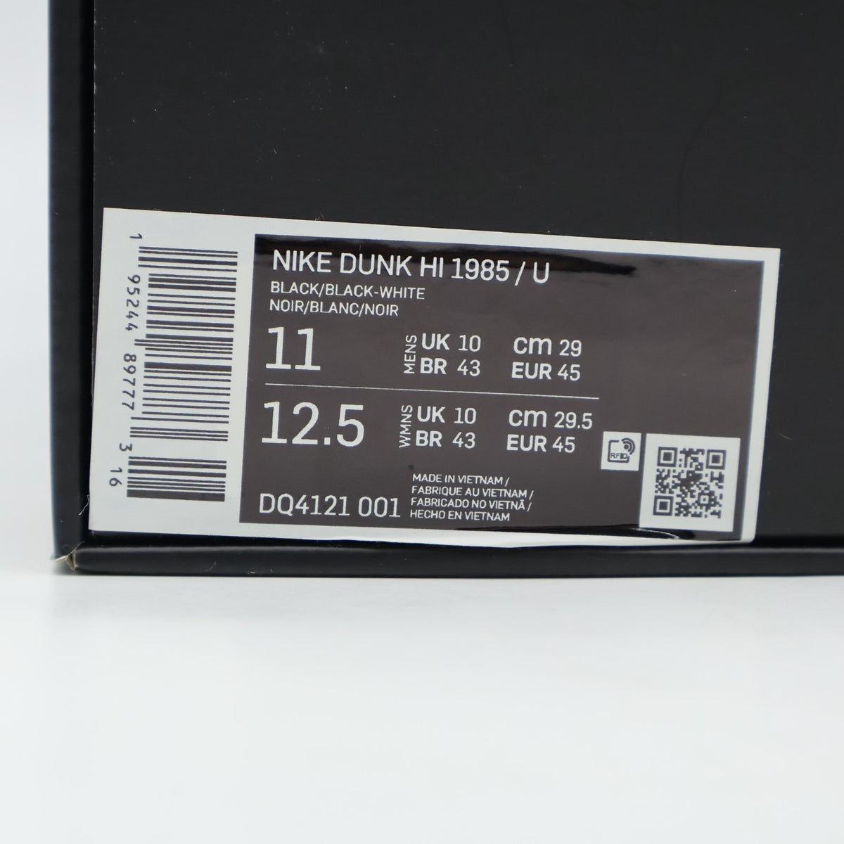 DQ4121-001 UNDERCOVER Ã Nike Dunk High Chaos "Black" (Men's)