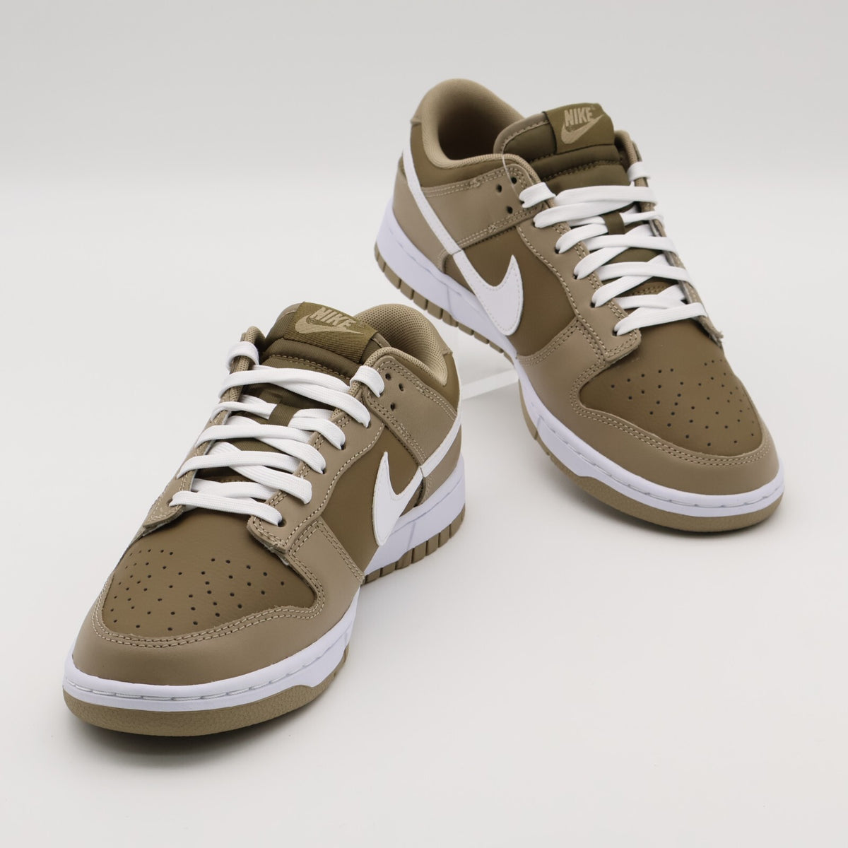 DJ6188-200 Nike Dunk Low Retro Judge Grey Khaki White Hazel Rush Brown (Men's)
