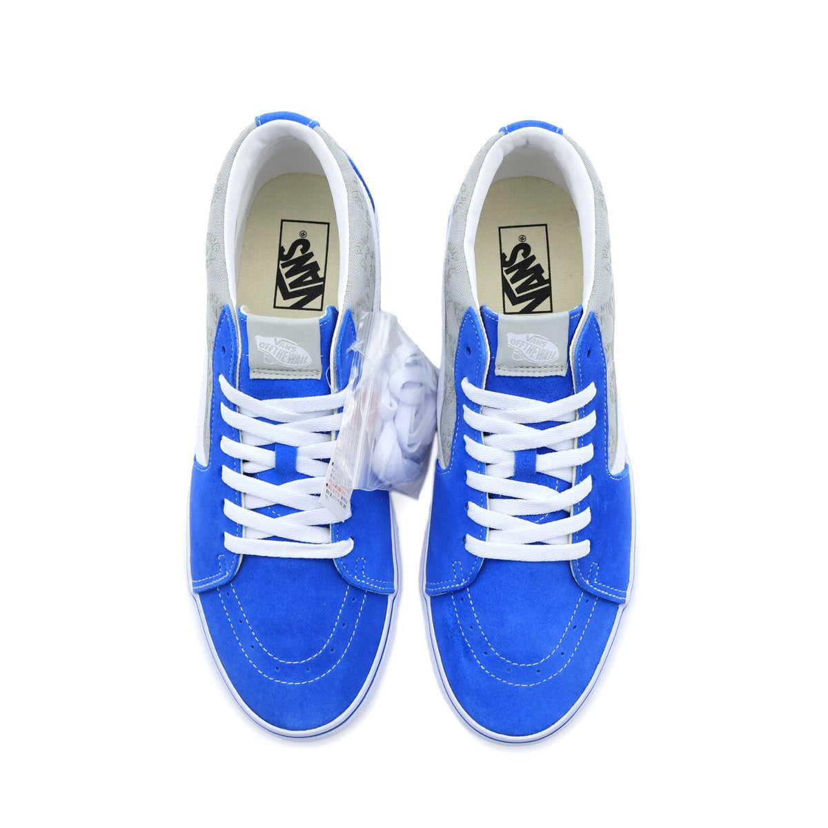 662991-0001 BUMP OF CHICKEN Vans Sk8-Mid Navy Light Gray White (Men's)