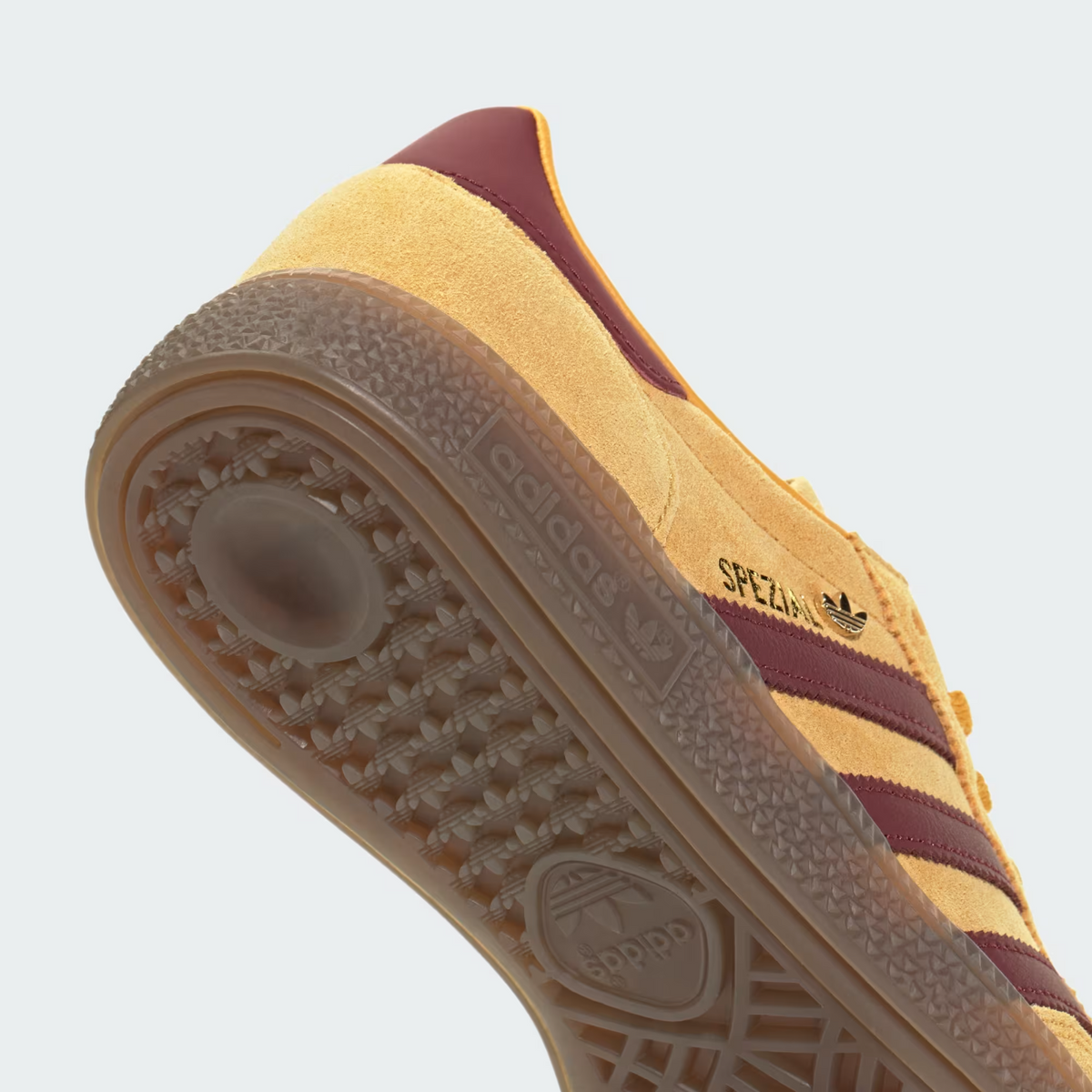 IH1494 Adidas Handball Spezial "Preloved Yellow/Shadow Red" (Men's)