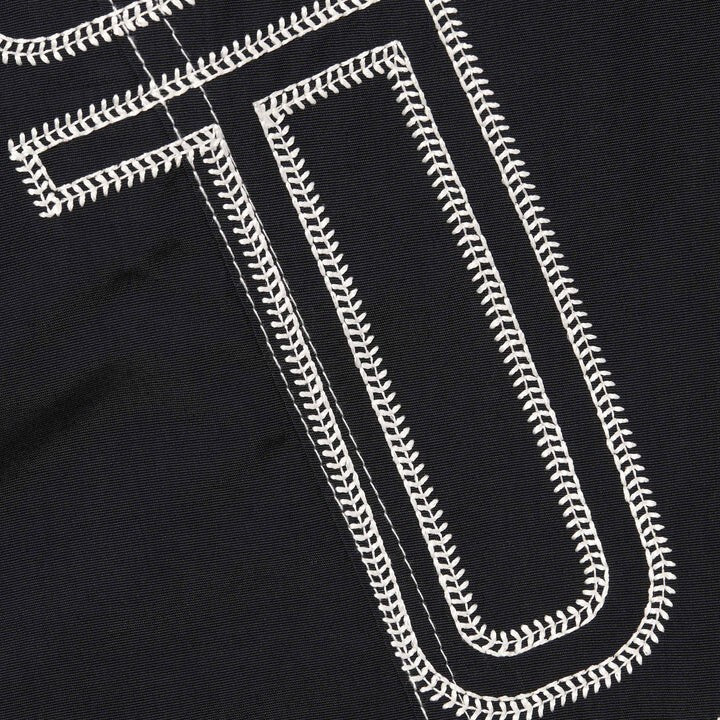 Supreme Spellout Embroidered Track Pant Black