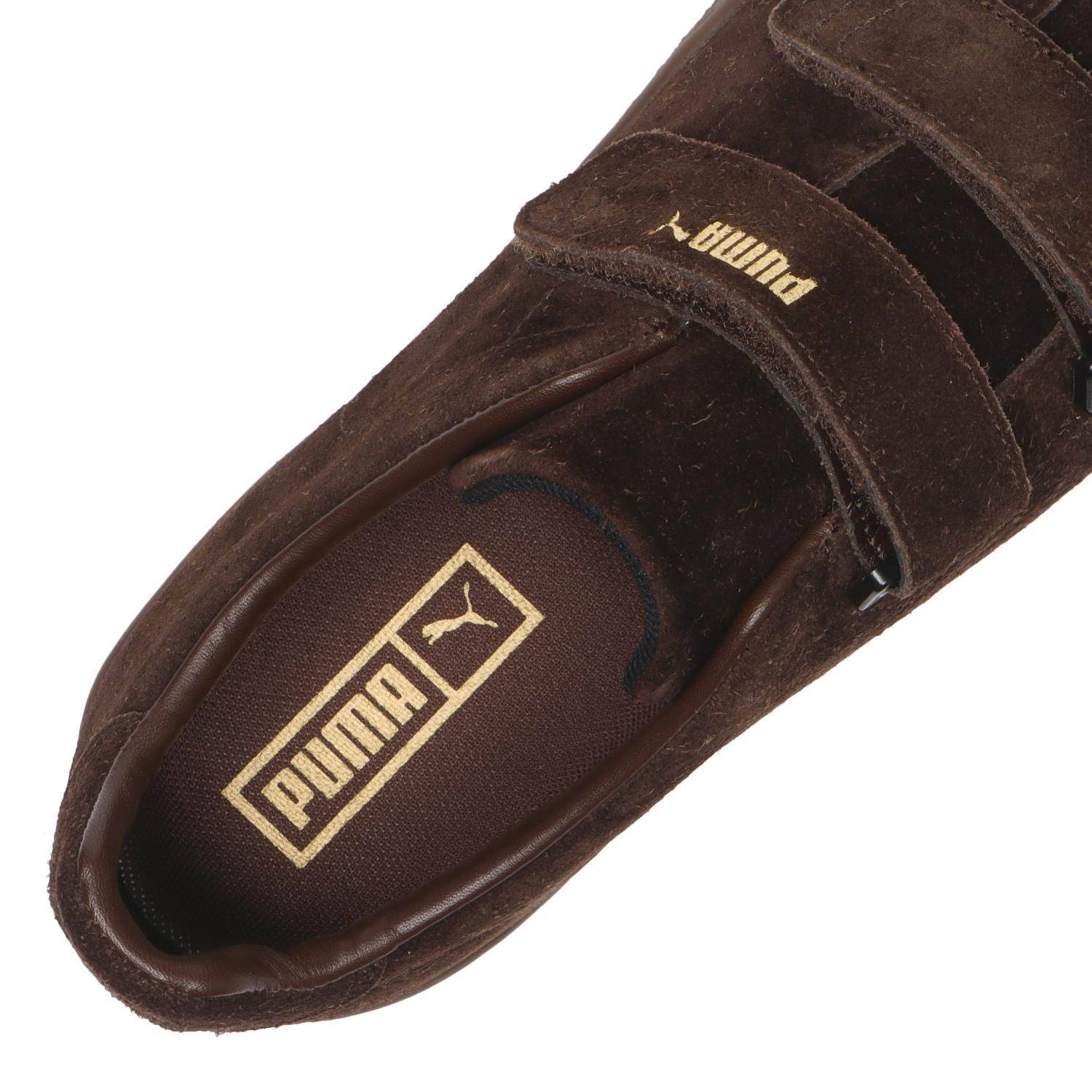 401531-02 BILLY'S Puma Suede V MIJ Chestnut Brown (Men's)