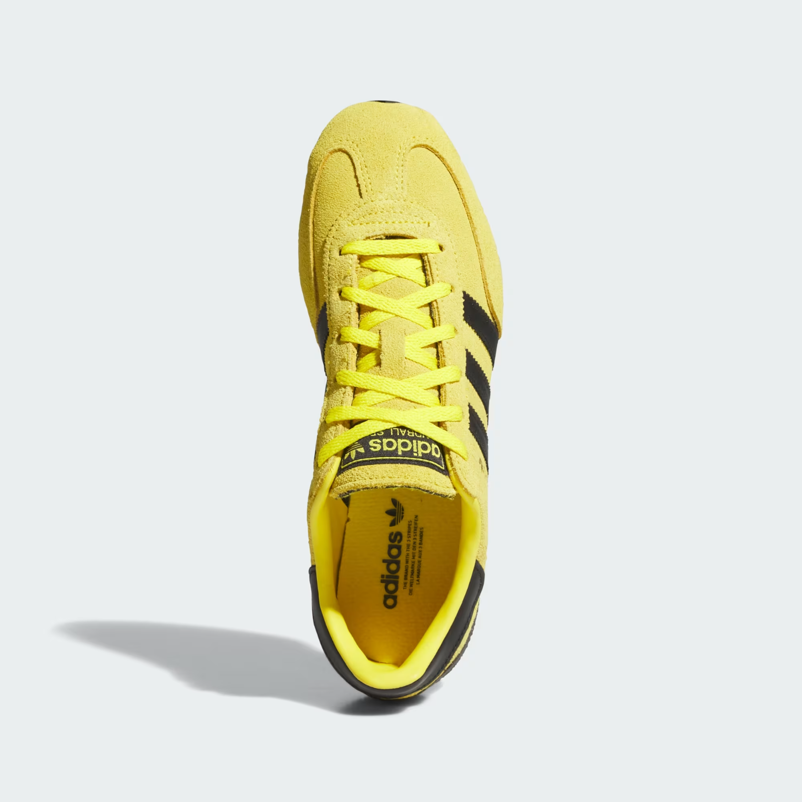 KJ3627 adidas Handball Spezial Lo Pro Yellow Core Black (Women's)