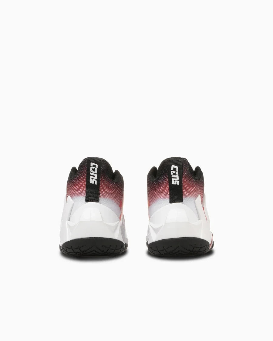 33500490 Converse Cons Unaverage Mid White Red Black (Men's)
