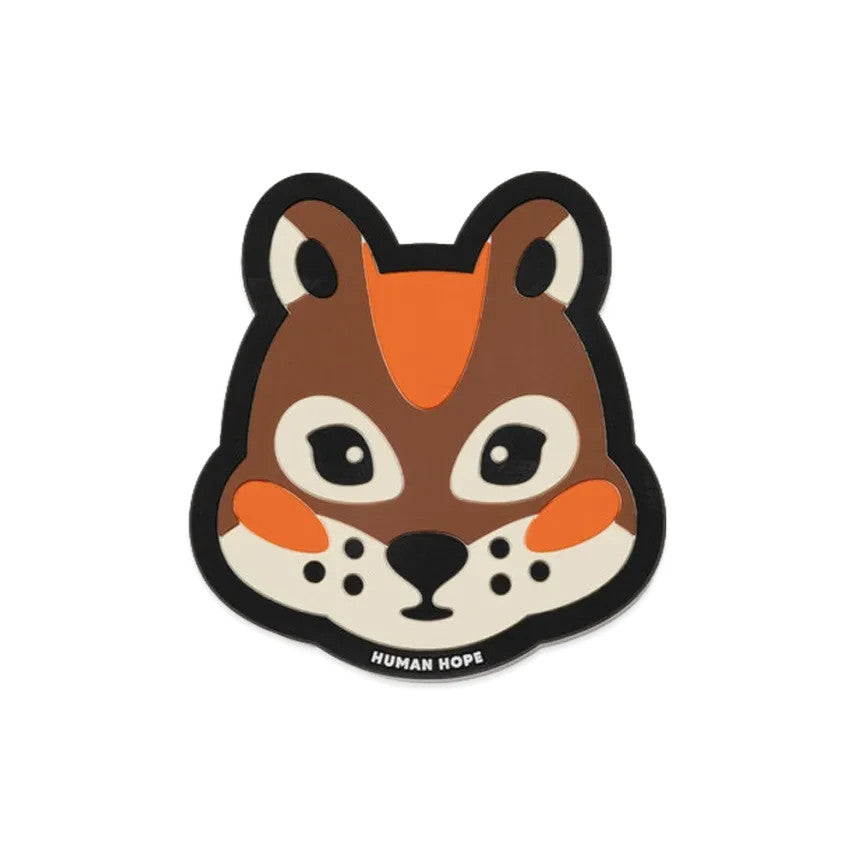 HUMAN MADE x j-hope of BTS HUMAN HOPE Rubber Coaster Brown