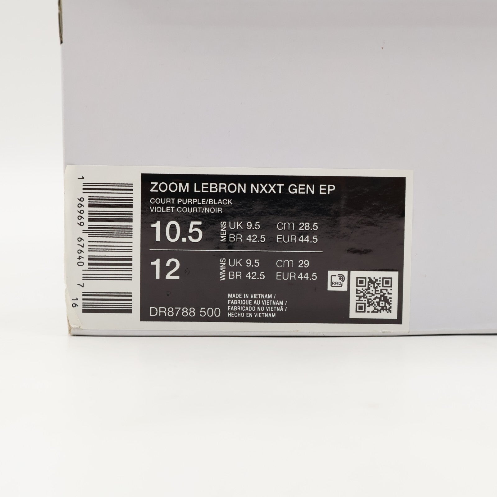 DR8788-500 Nike LeBron NXXT Gen Lakers (Men's)