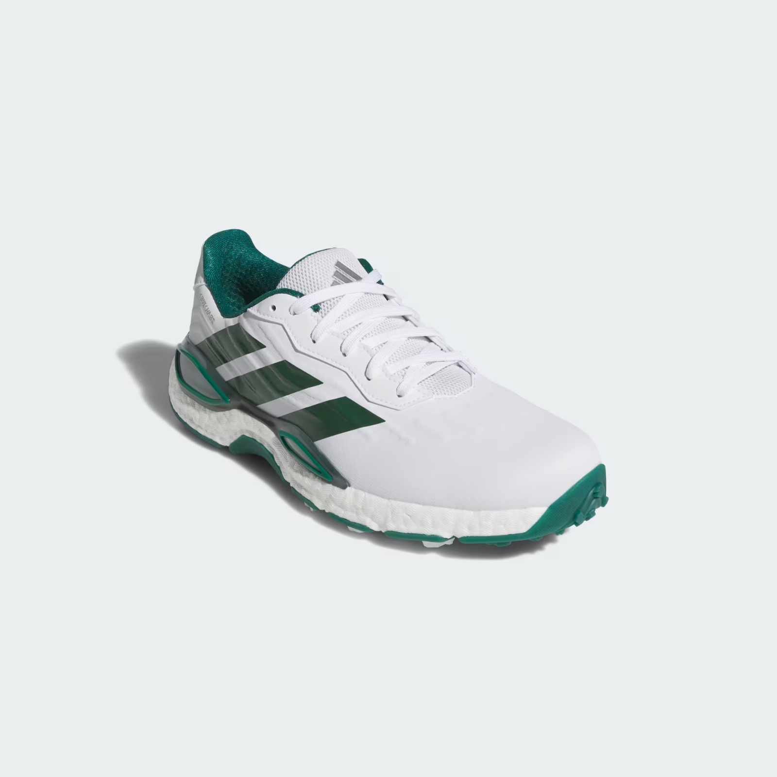 KK0657 adidas Codechaos 27 Spikeless Golf "Cloud White/Collegiate Green" (Men's)