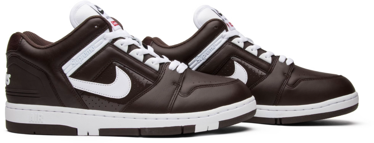 AA0871-212 Supreme Ã Nike SB Air Force 2 Low "Baroque Brown" (Men's)