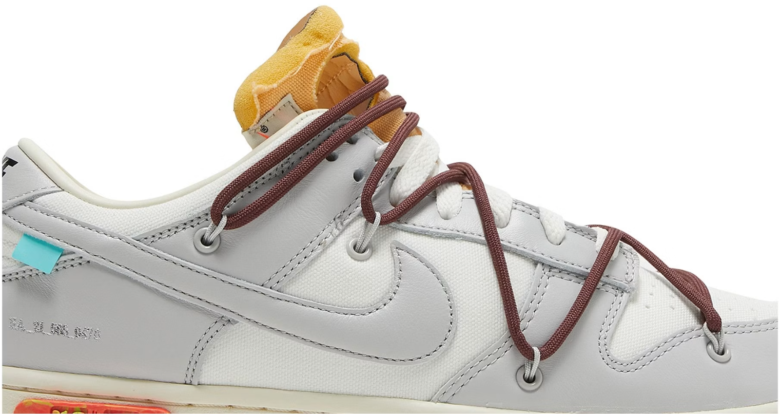 DM1602-102 Off-White Ã Nike Dunk Low 1 of 50 "Lot.46" (Men's)