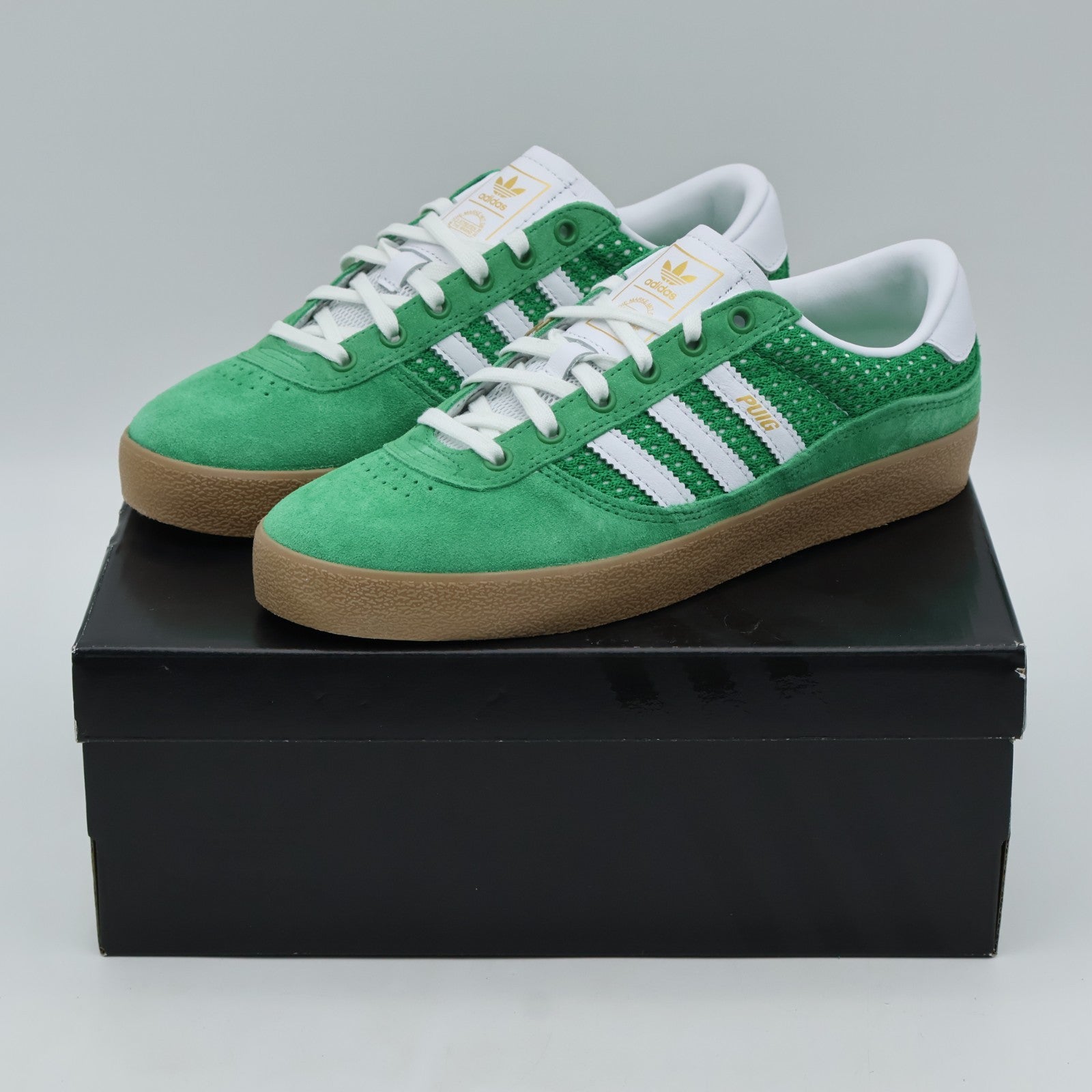 JH8163 adidas Originals Puig Indoor Green Cloud White Gum (Men's)