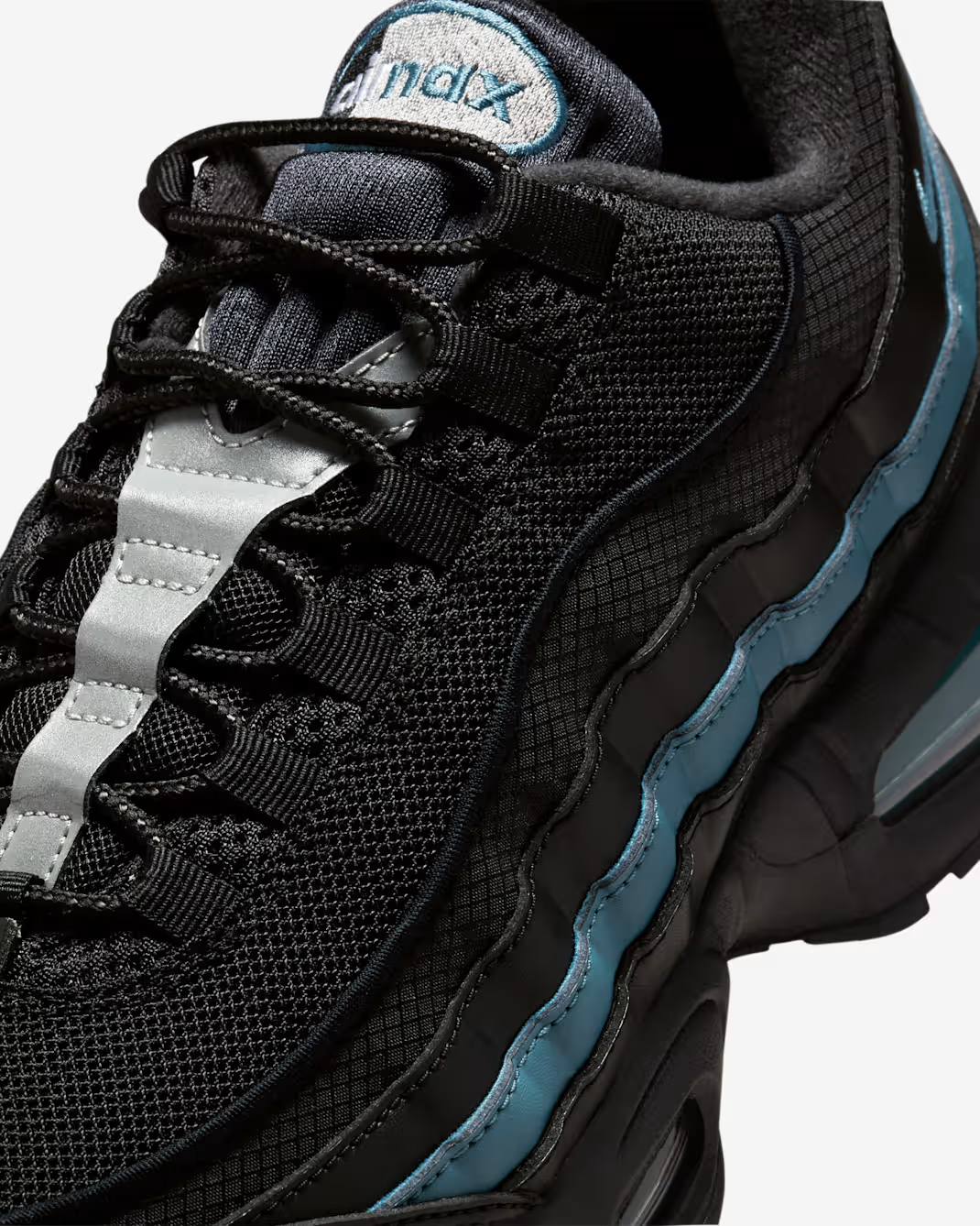 IB1667-004 Nike Air Max 95 OG Big Bubble Smoky Blue Black (Men's)
