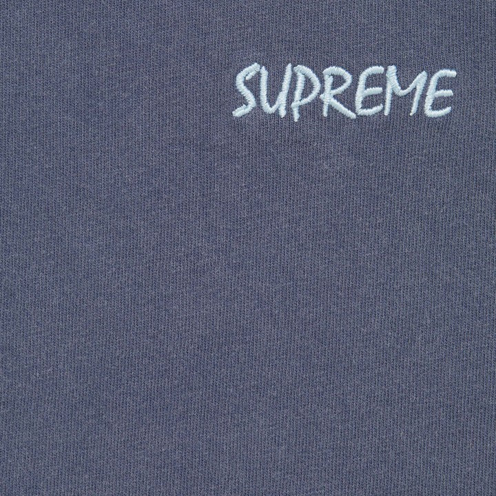 Supreme Washed S/S Top Navy