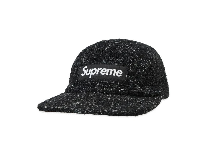 Supreme Boucle Camp Cap "Black"