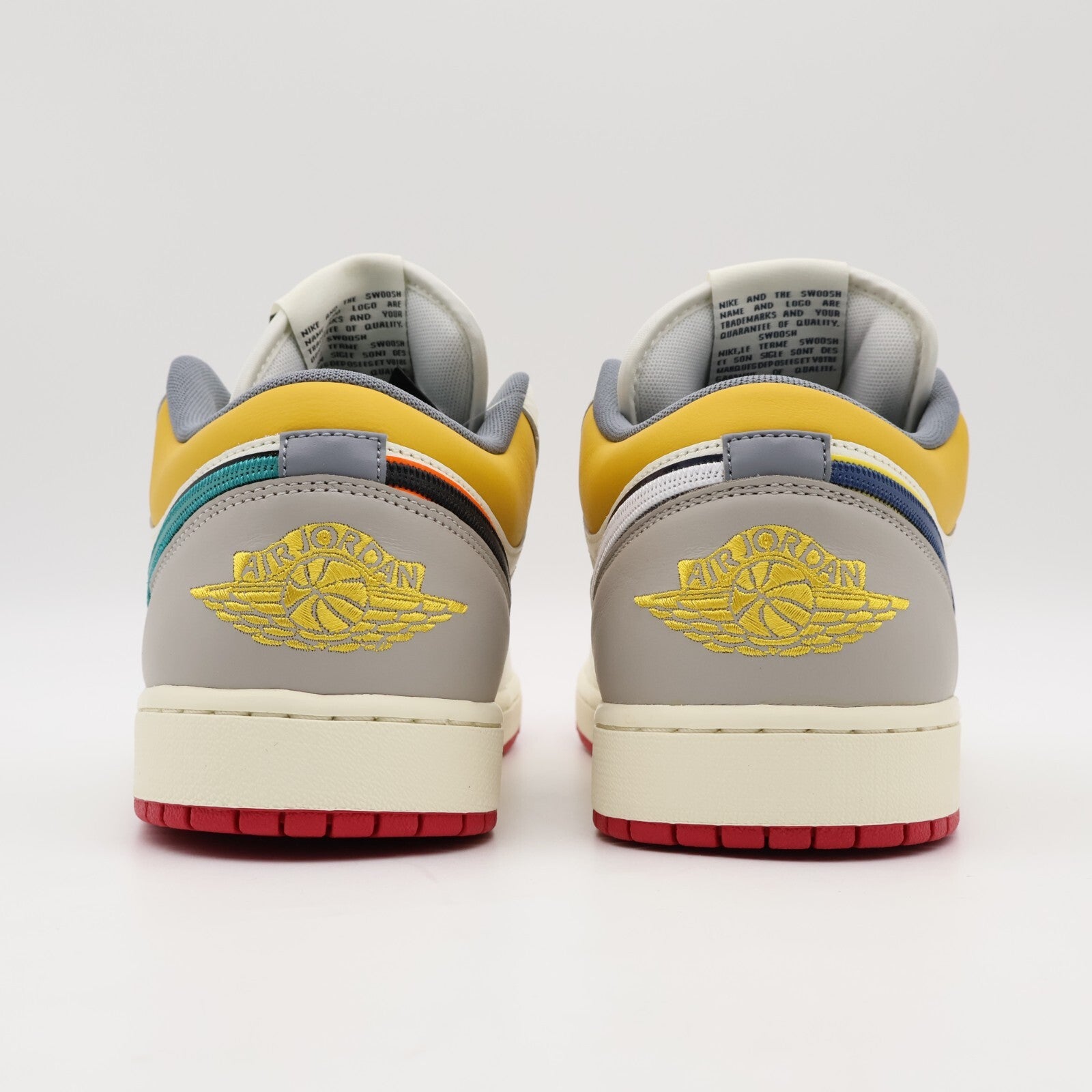 HV4511-133 Nike Air Jordan 1 Low PRM Sail Cashmere College Grey Blue (Men's)