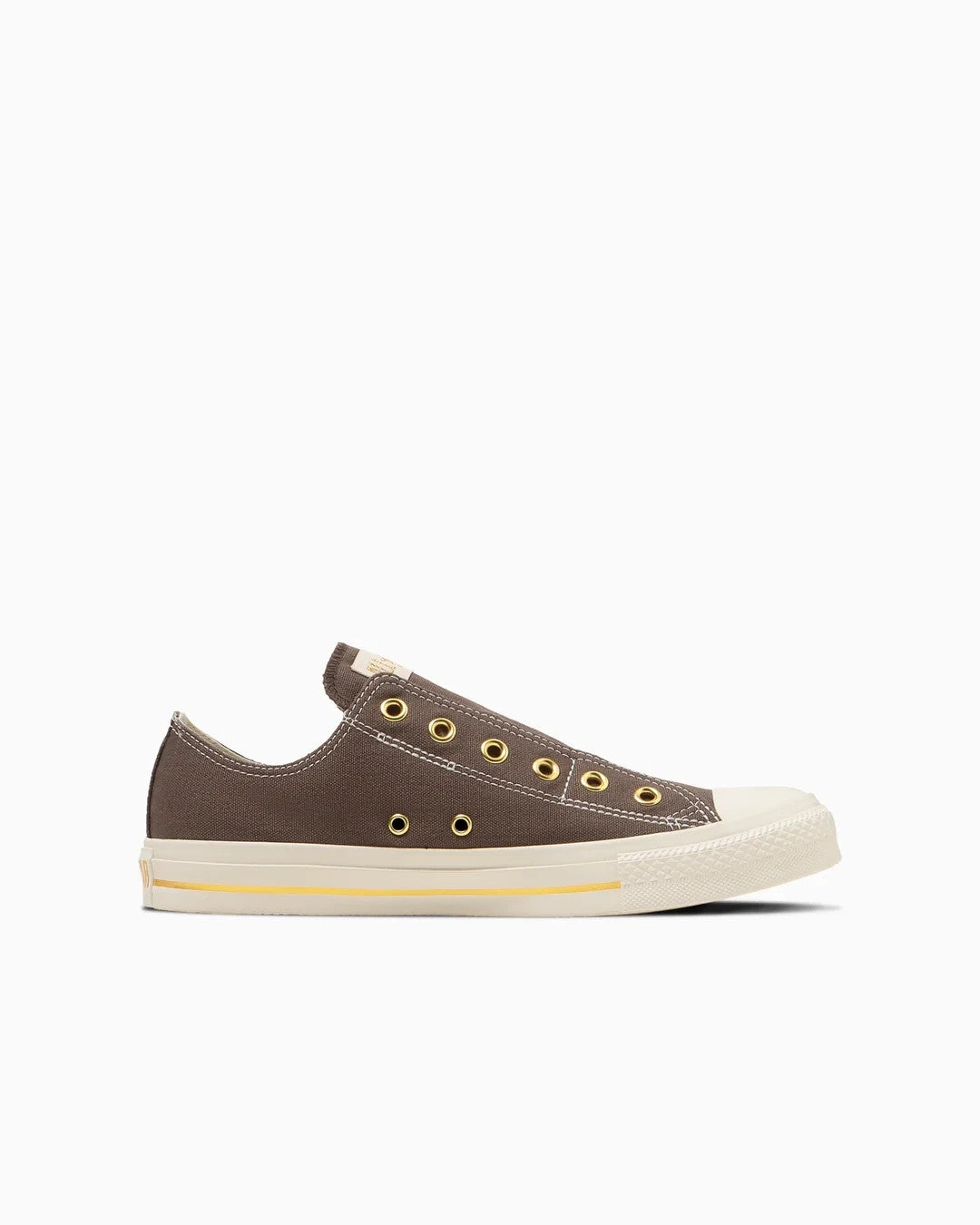 31316642 Converse All Star Goldstripe Slip OX Dark Brown (Men's)