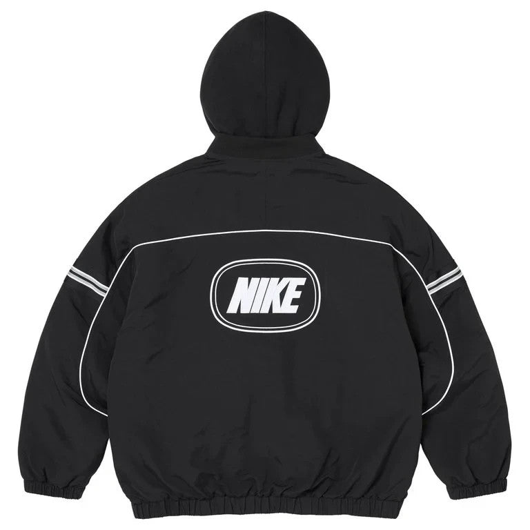 Supreme x Nike Nylon Hooded Jacket Black