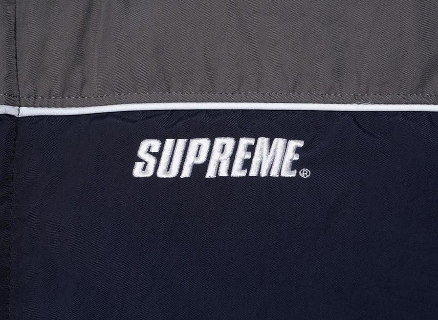 Supreme Reversible Puffer Jacket Navy