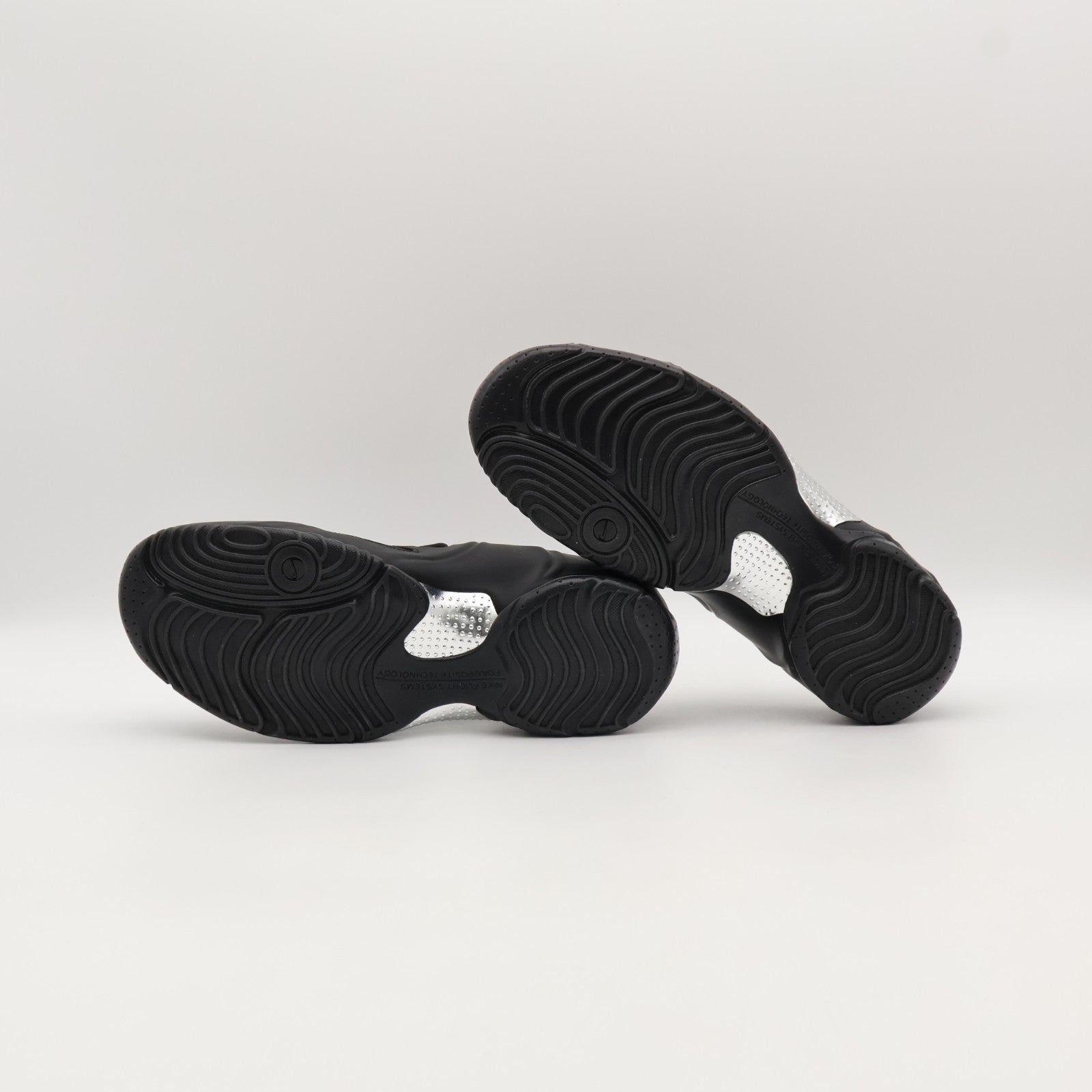 HJ4325-001 Nike Clogposite Black and Metallic Silver (Men's)