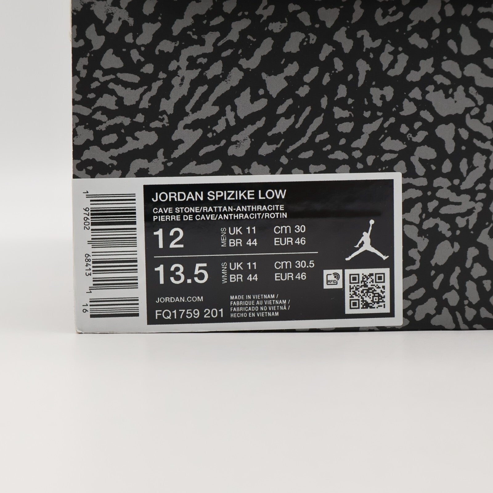 FQ1759-201 Nike Jordan Spizike Low Cave Stone (Men's)