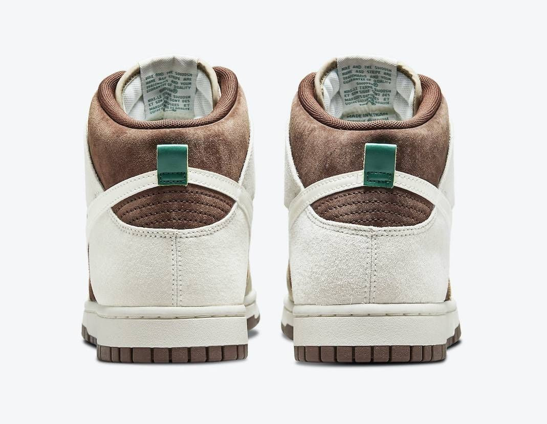 DH5348-100 Nike Dunk High PRM "Light Chocolate" (Men's)