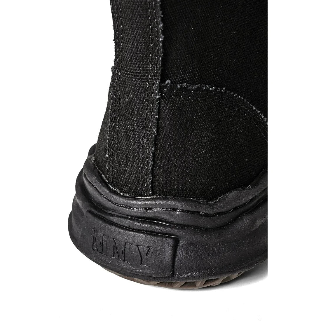 A01FW701-BLACK-BLACK Maison MIHARA YASUHIRO PETERSON Original Sole Canvas(Men's)