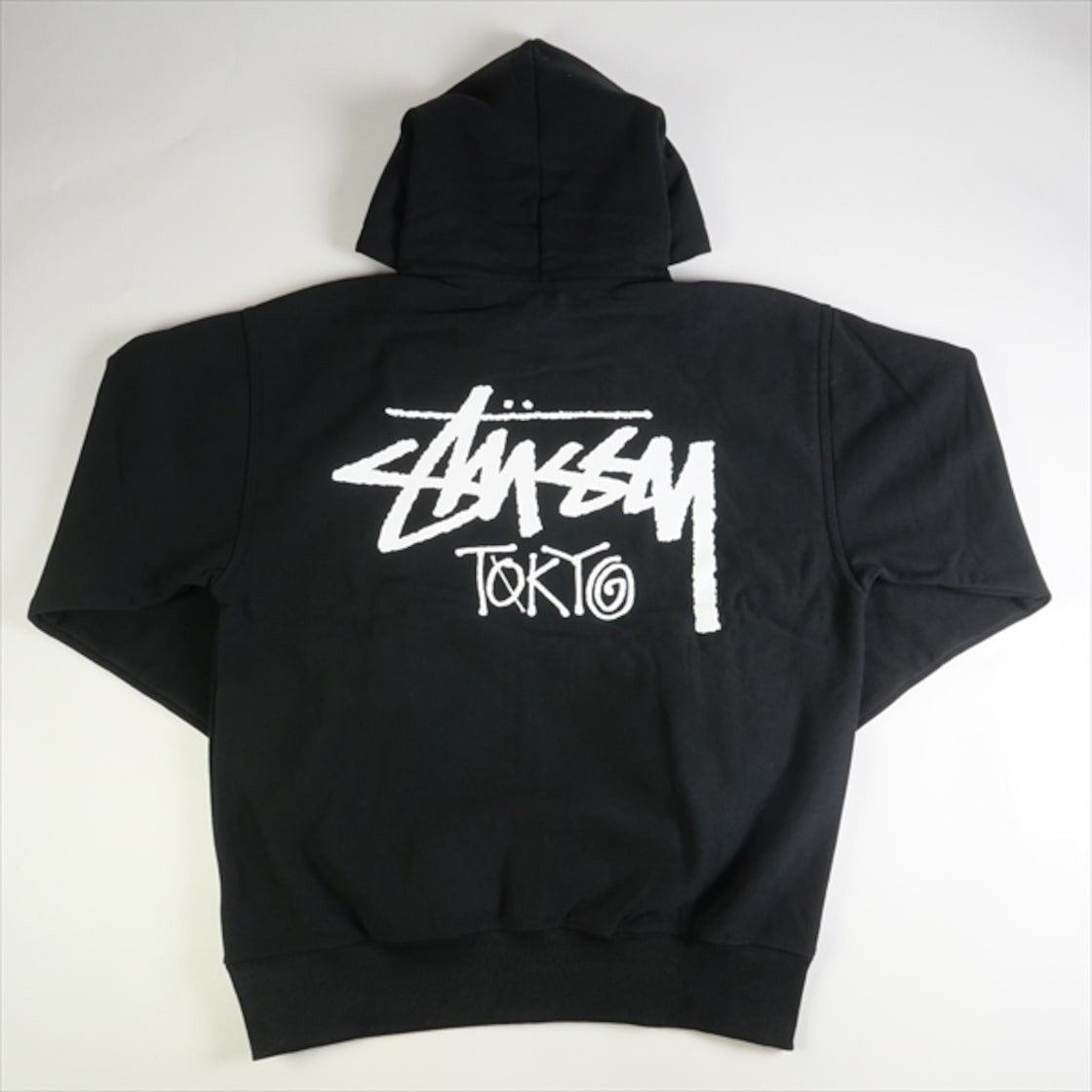 Stussy Tokyo Exclusive Zip Hoodie Black