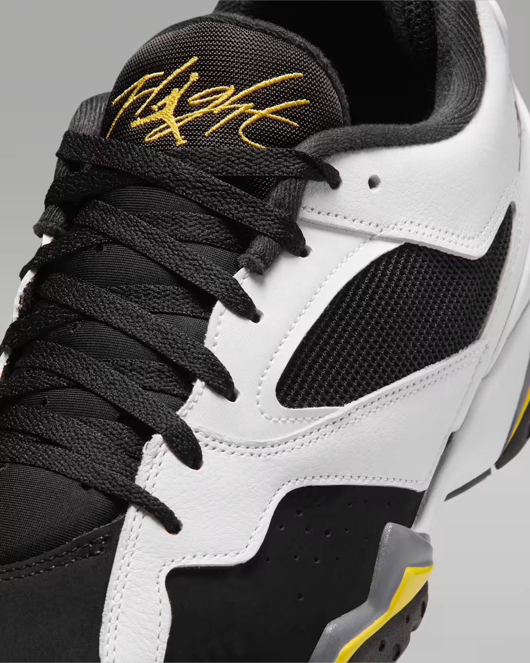 HQ3950-108 Nike Air Jordan MVP 92 White/Black/Dark Blue Grey/Tour Yellow (Men's)