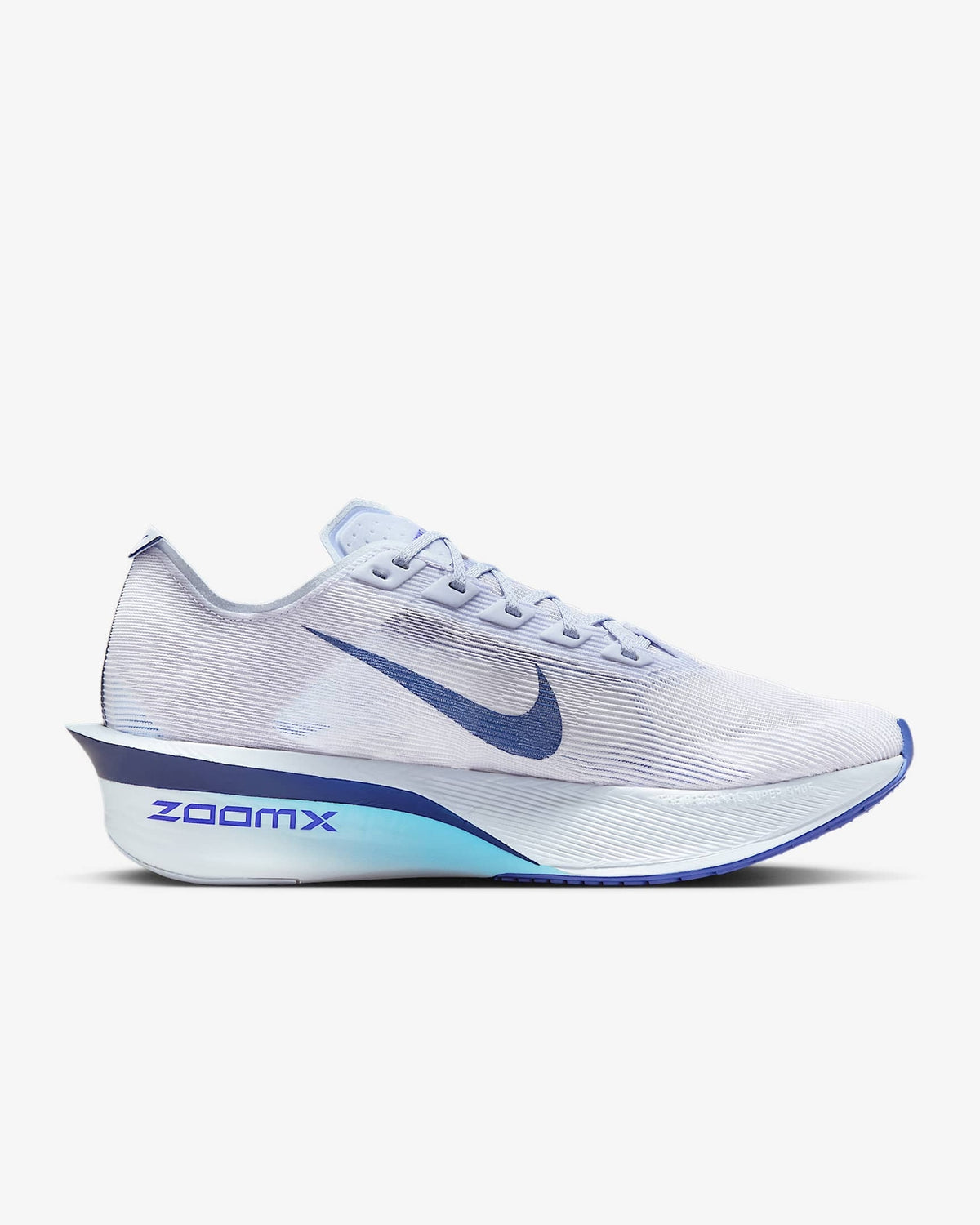 HF6412-001 Nike Vaporfly 4 GhostPersian Violet Football Grey (Women's)