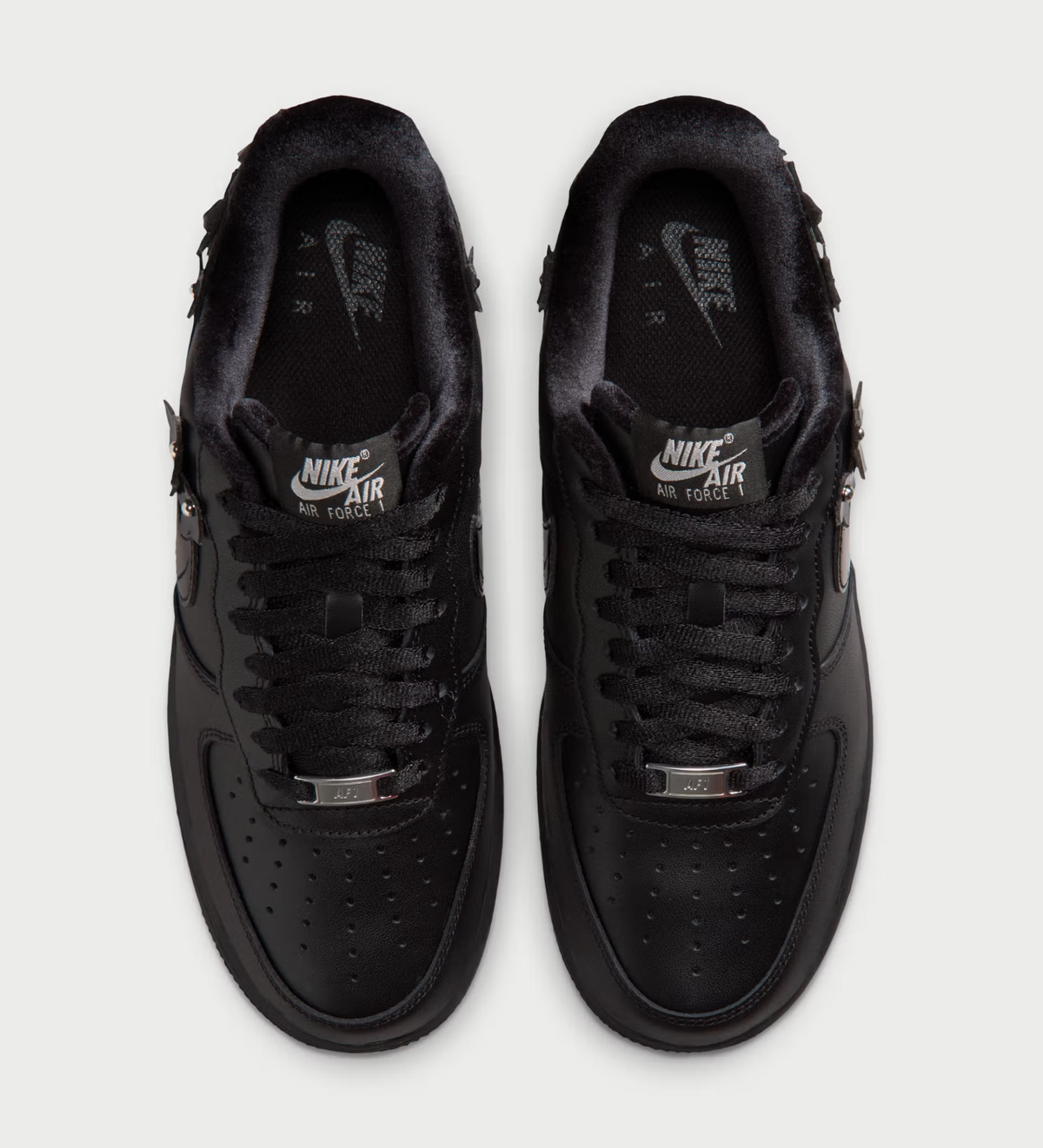 IR8637-001 Nike Air Force 1 '07 Floral Pack "Black" (Women's)