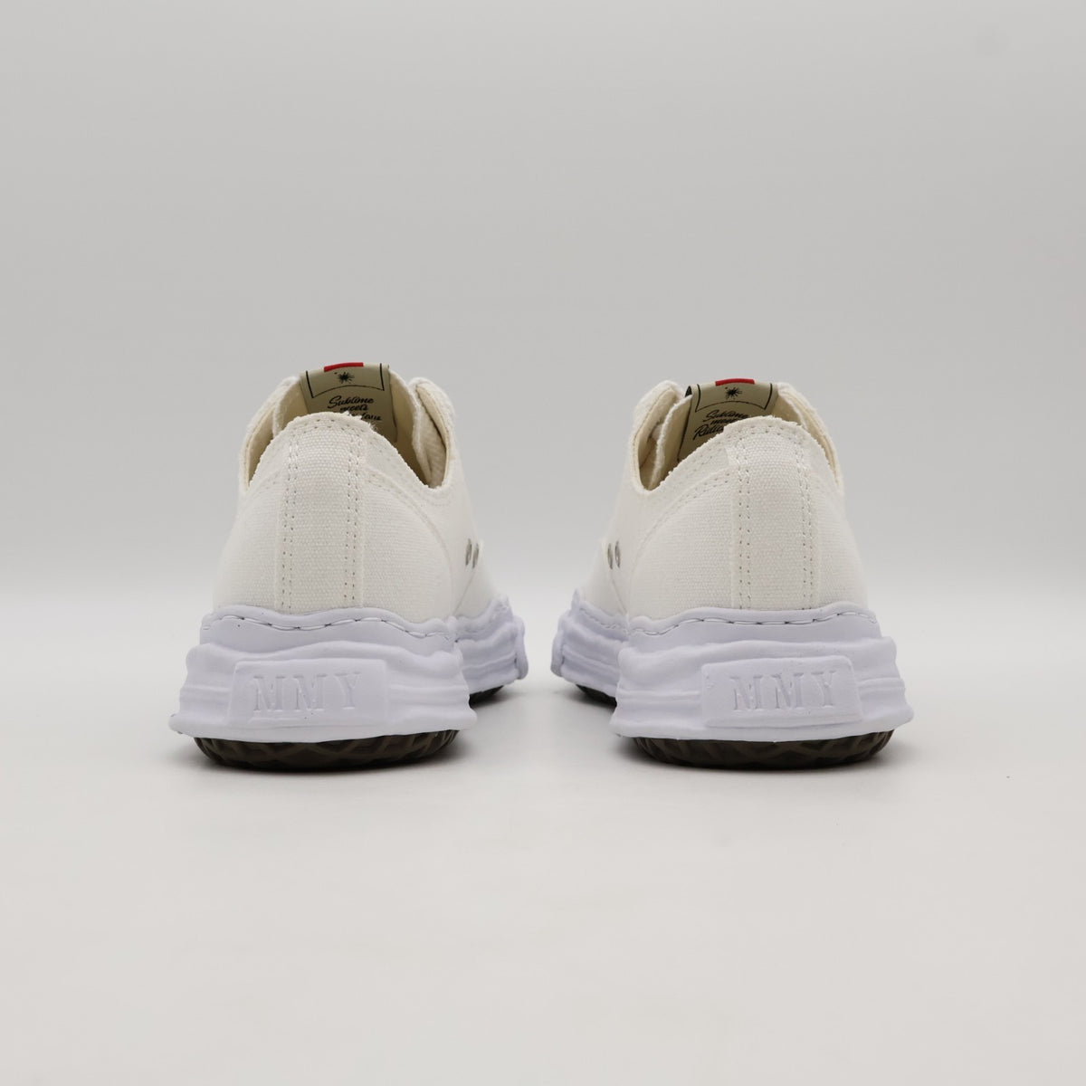 A05FW702-white Maison MIHARA YASUHIRO HANK Original Sole Canvas Low Cut (Men's)