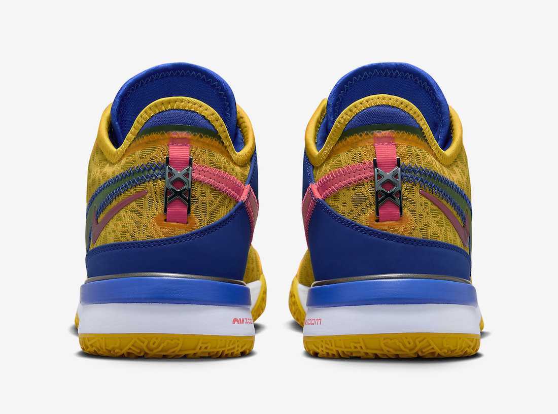 DZ2916-700 Titan Ã Nike Zoom LeBron NXXT Gen University Gold