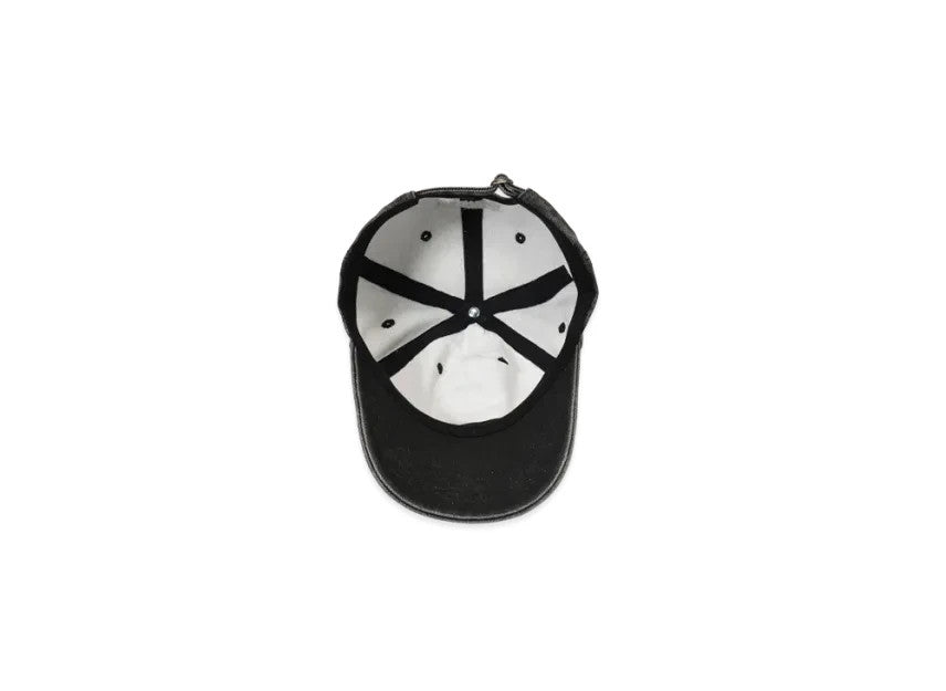 Supreme Pigment Coated S Logo 6-Panel "Black"