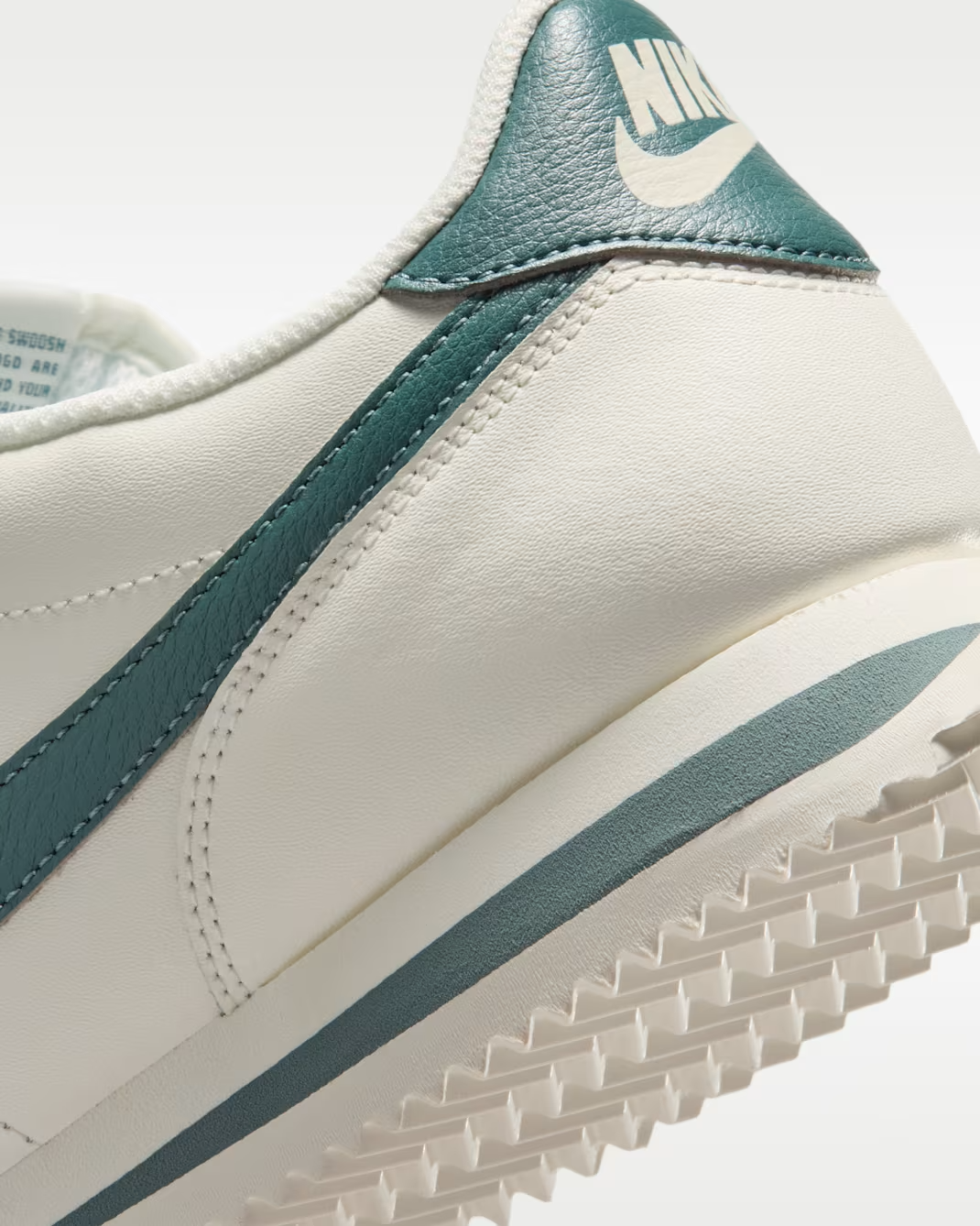 DN1791-118 Nike Cortez Leather Sail Mineral Slate (Women's)