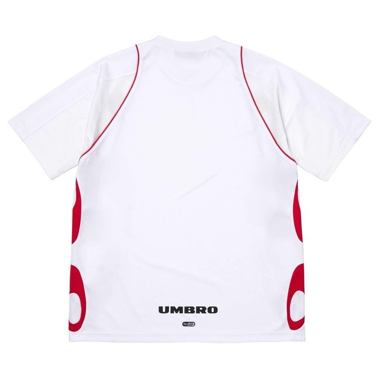 Supreme x Umbro Old English Soccer Jersey White
