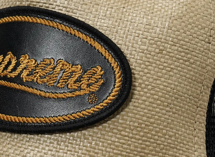 Supreme Raffia Mesh Back 5-Panel "Tan"